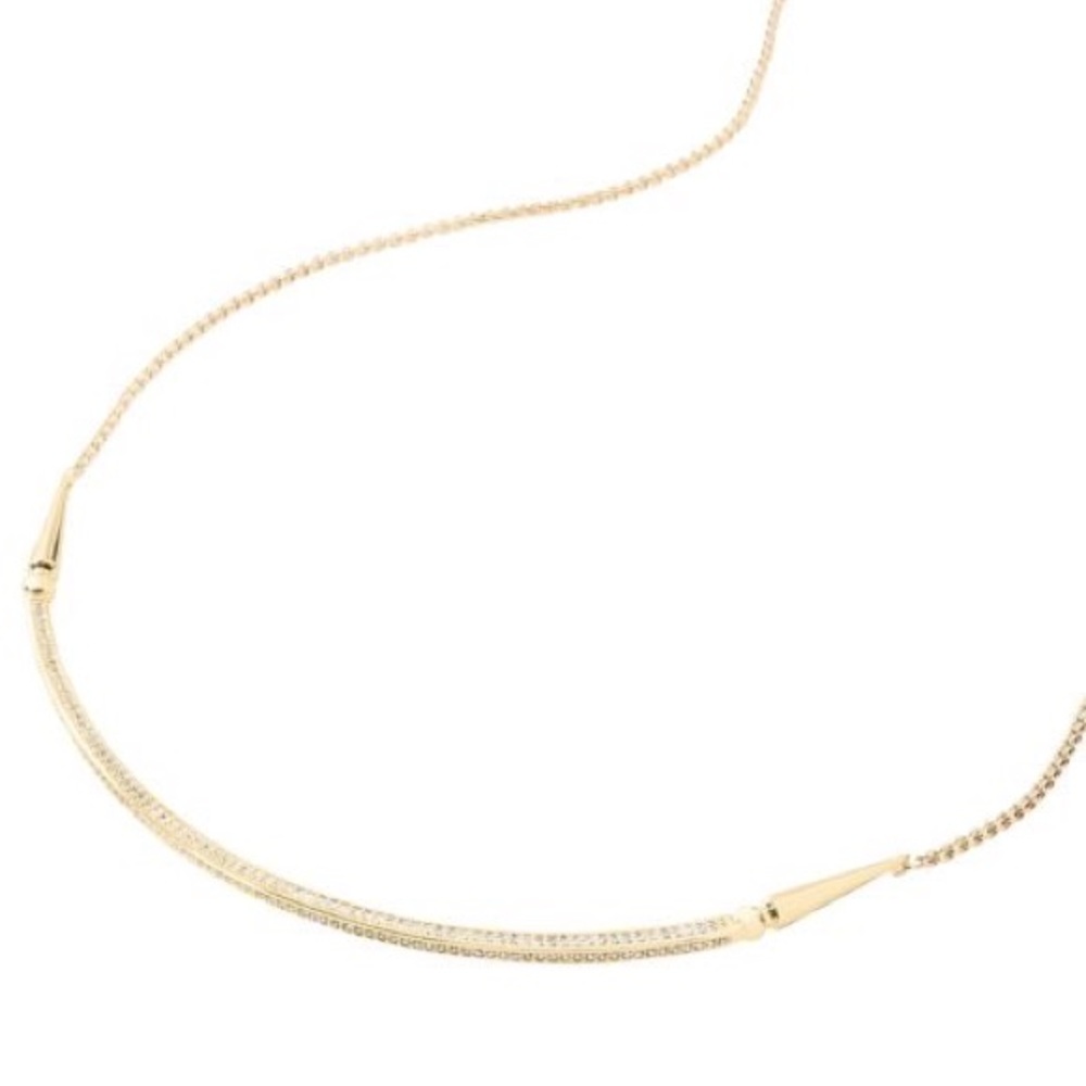 KENDRA SCOTT Scottie Choker Necklace in Gold